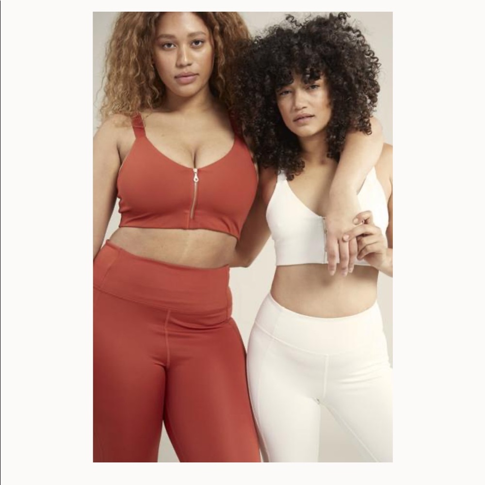 Girlfriend Collective Monroe Sports Bra with Zip